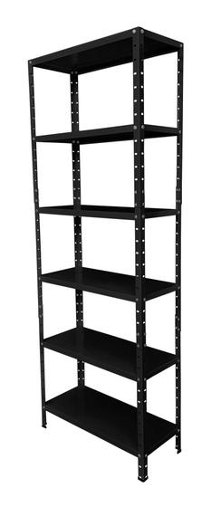 Estante de Aço com 6 Prateleiras de 30x67cm Preta é boa?