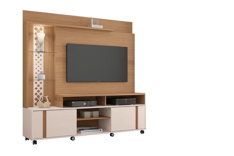 Estante Home Theater Luminária Led Sala Estar TV Até 55 Polegadas 2