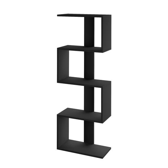 Imagem de Estante Inovador Nicho Suspenso Porta Livros Decorativo MDF Alta Qualidade 