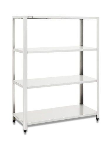 Imagem de Estante Inox 430 Fritomaq 4 Planos Lisos 180x50x165