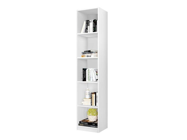 Estante Livreiro Branco 100% MDF Compacto Menor preço em Estante Livreiro Branco 100% MDF Compacto