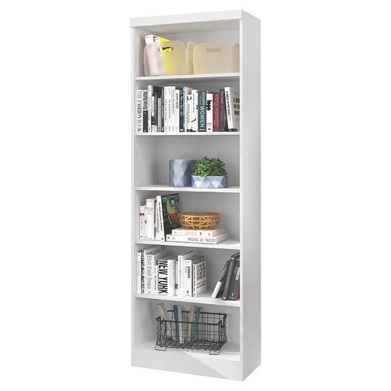 Imagem de Estante Livreiro Multiuso 1404 Branco - Qmovi