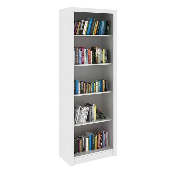 Imagem de Estante Livreiro Multiuso 4 Prateleiras Me4104 Branco