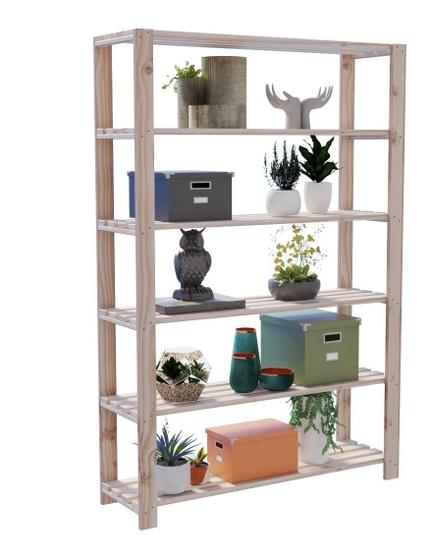Imagem de Estante Minimalista Decorativo Básico Design Clássico Multiuso