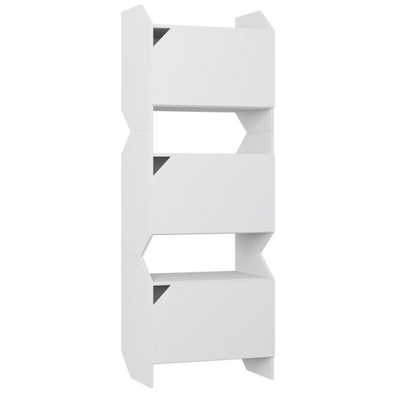 Estante Multiuso Tripla Soul com Portas 1005 - BE Mobiliário Menor preço em Estante Multiuso Tripla Soul com Portas 1005 - BE Mobiliário