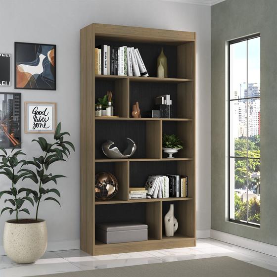 Estante para Livros 4 Prateleiras Home Office Espresso Móveis é boa?