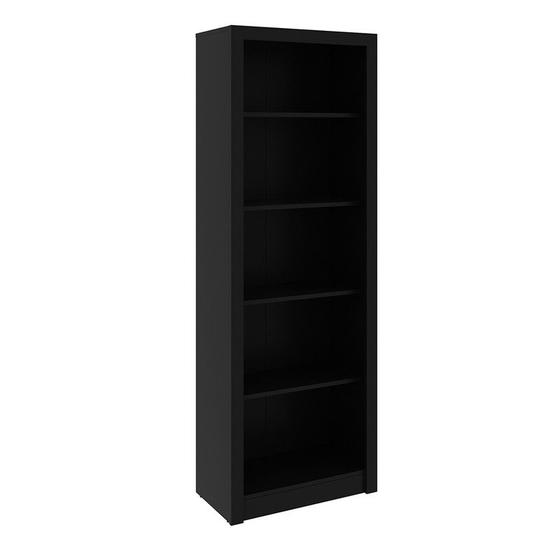 Imagem de Estante Para Livros 60x171,5x31,5 cm Preto Tecnomobili