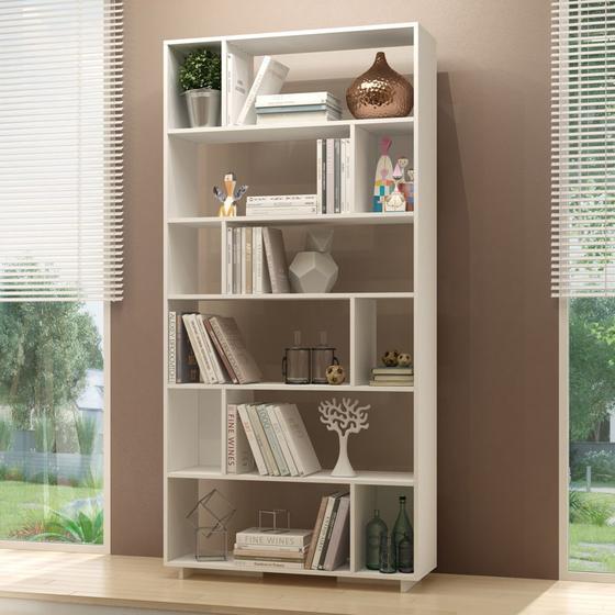 Estante para Livros Be 44-06 Branco Menor preço em Estante para Livros Be 44-06 Branco