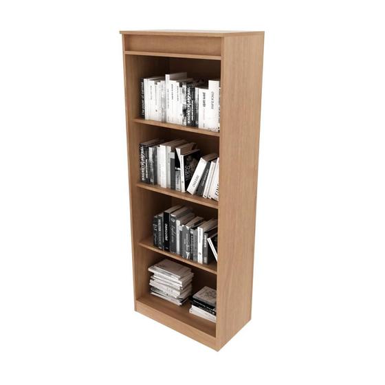 Imagem de Estante para Livros Multiuso ME4150 Office Tecnomobili 4 Prateleiras Marrom