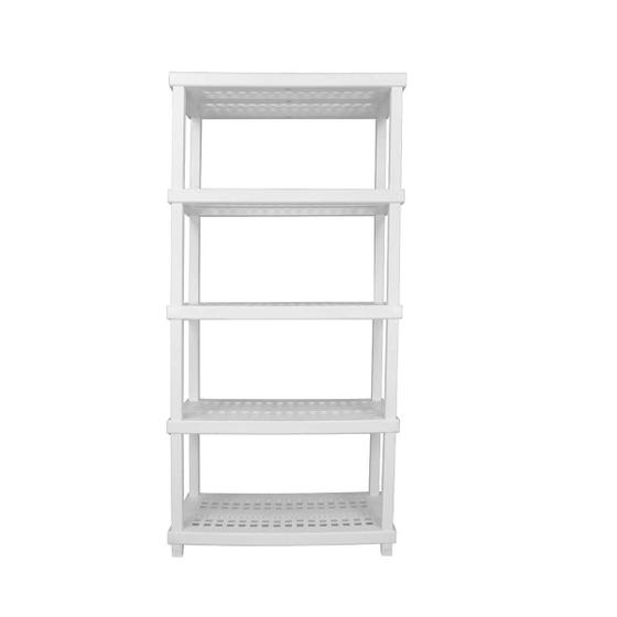 Estante Plástica Modular Multiuso Com 5 Prateleiras Ordene Menor preço em Estante Plástica Modular Multiuso Com 5 Prateleiras Ordene