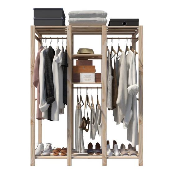 Imagem de Estante Vertical Organizadora Moderno 140x170cm Prateleira