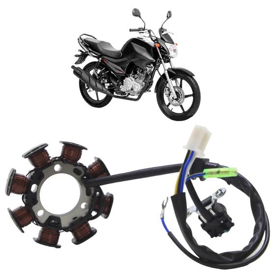 Imagem de Estator Com Bobina de Pulso Factor 125 YBR K 2008 A 2010