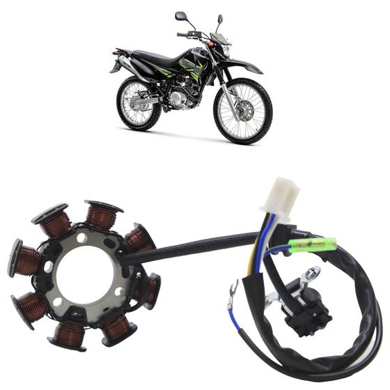 Imagem de Estator Com Bobina de Pulso XTZ 125E 2006 A 2010