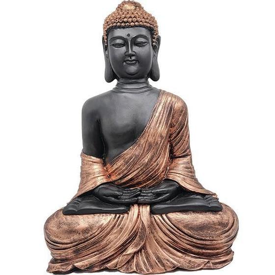 Imagem de Estátua Buda Hindu Meditando Extra Grande 46Cm 05510