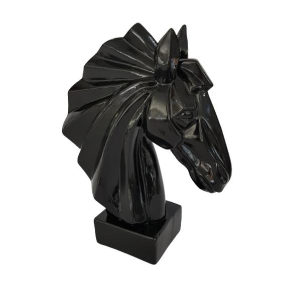 Imagem de Estátua cabeça de cavalo