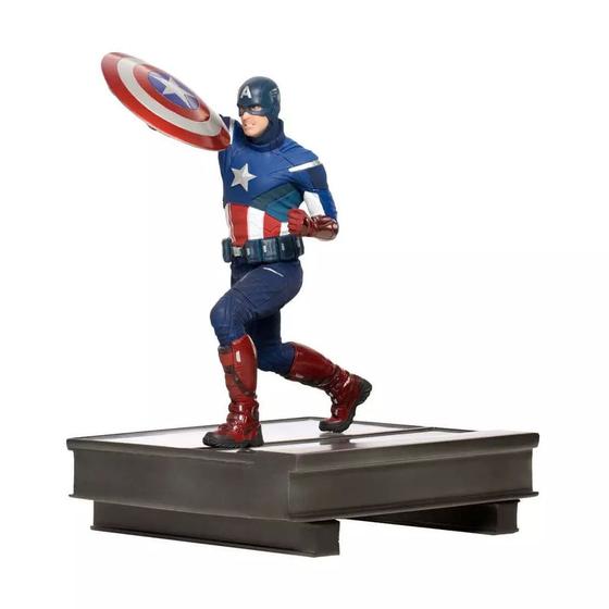 Imagem de Estátua Capitão América 2012 BDS 1/10 Art Scale Avengers Endgame Iron Studios