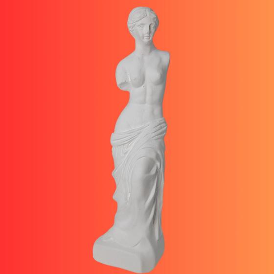 Imagem de Estátua de Gesso Deusa Venus de Milo