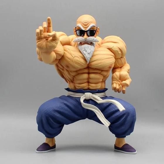 Imagem de Estátua de PVC Master Roshi (26cm) - Dragon Ball Z - Figura de Ação Colecionável