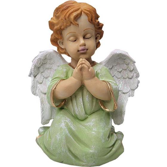 Imagem de Estátua Decorativa Anjo menino Rezando Grande 28046