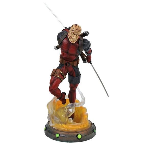 Imagem de Estátua diamond gallery marvel deadpool unmasked 25 cm