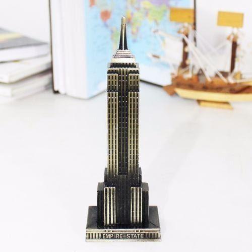 Imagem de Estátua empire states  usa tamanho grande com 18 cm - estátueta miniatura