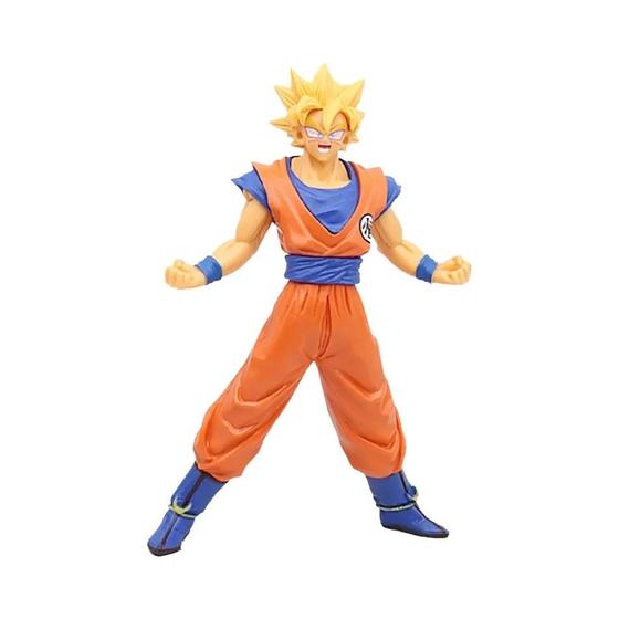 Imagem de Estátua Goku, Vegeta e Gohan - Super Saiyajin Dragon Ball Z - Figura de Ação Colecionável