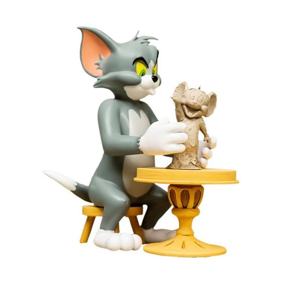 Imagem de Estátua Tom and Jerry The Sculptor - Tom and Jerry - Soap Studio