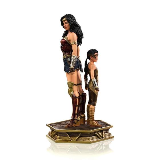 Imagem de Estátua Wonder Woman e Young Diana Deluxe - WW84 - Art Scale 1/10 Iron Studios