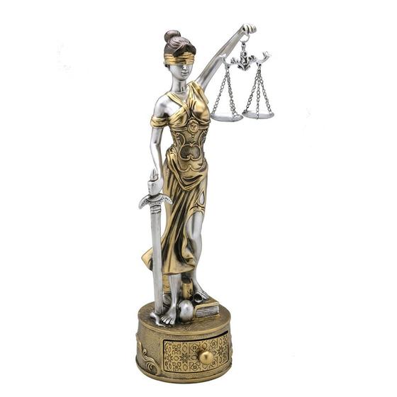 Imagem de Estatueta Dama da Justiça 27cm Espressione