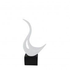 Imagem de Estatueta Decorativa Sculp Cisne Off-White M