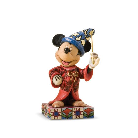 Imagem de Estatueta Enesco Disney Traditions Sorcerer Mickey Mouse 10,7 cm