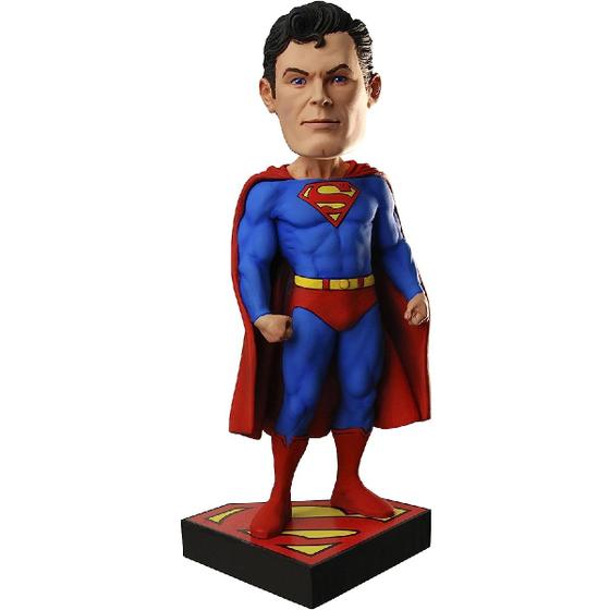 Imagem de Estatueta Head Knocker Superman Classico Neca Hand Painted