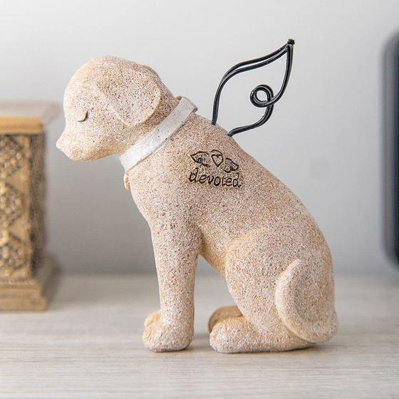 Imagem de Estatueta iHeartdogs Dog Memorial Devoted Dog Angel Statue