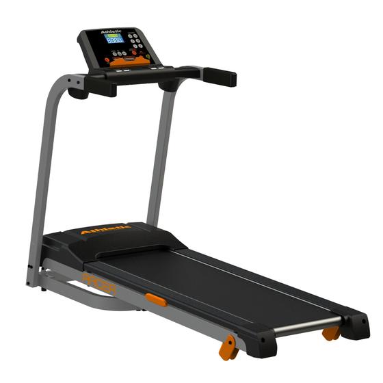 Esteira Ergométrica Elétrica Athletic Racer Residencial Bivolt 16km/h Dobrável Suporta 130kg Menor preço em Esteira Ergométrica Elétrica Athletic Racer Residencial Bivolt 16km/h Dobrável Suporta 130kg