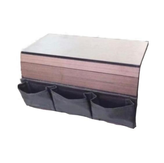Imagem de Esteira Para Braço Sofá Com Porta Controle Tabaco.