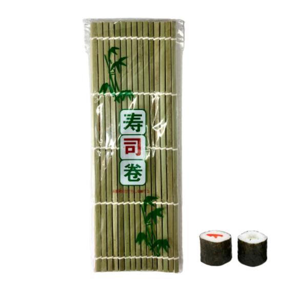 Imagem de Esteira Sudare Bambu Enrolar Nori Sushi Hot Roll Oriental