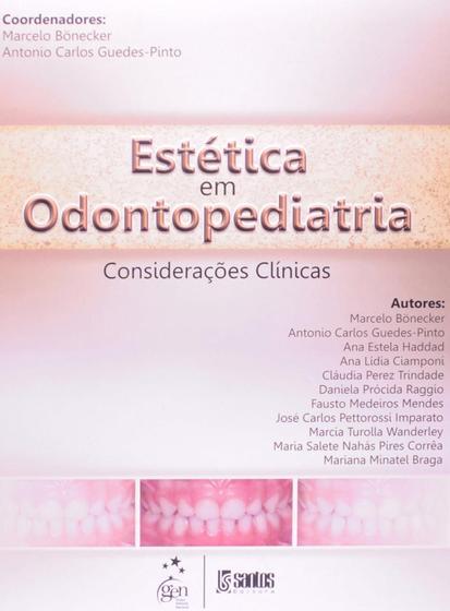 Imagem de Estetica em odontopediatria consideracoes clinicas