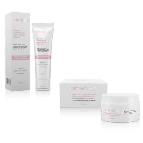 Imagem de Estetica Intima Feminina Kit com Esfoliante e Hidratante de Virilha