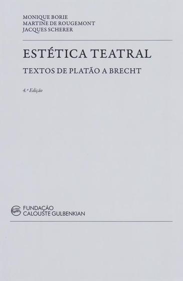 Imagem de Estética Teatral. Textos de Platão a Brecht