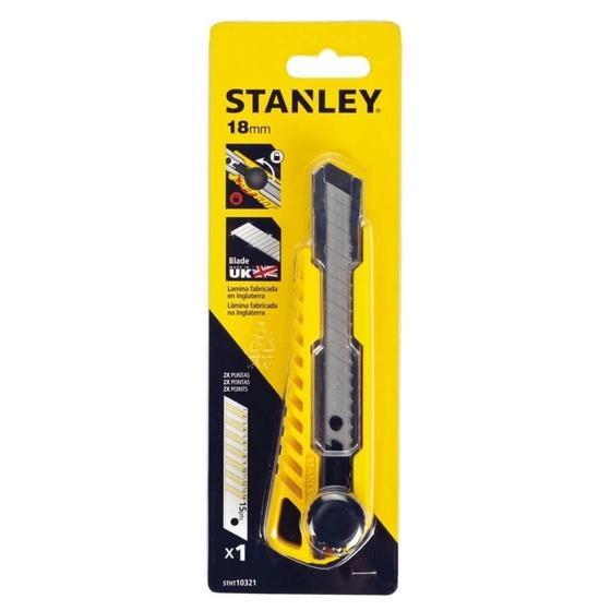 Imagem de Estilete Retrátil 18mm Stanley Stht10321-840