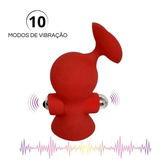 Imagem de Estimulador com Sucção e Cápsula Vibratória com 10 Modos de Vibração Ghost  Lovetoys