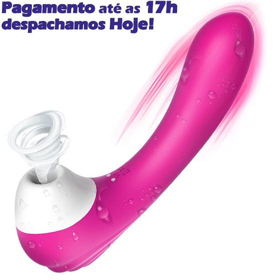 Imagem de estimulador de clitoris com pulsação e vibrador de ponto g s-hande Screaming recarregavel pink