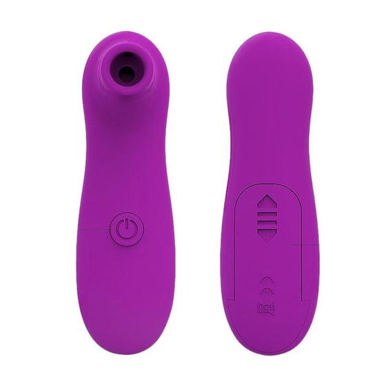 Imagem de Estimulador Feminino Sugador Clitoriano com 7 Modos de Estimulação Roxo Sex Shop