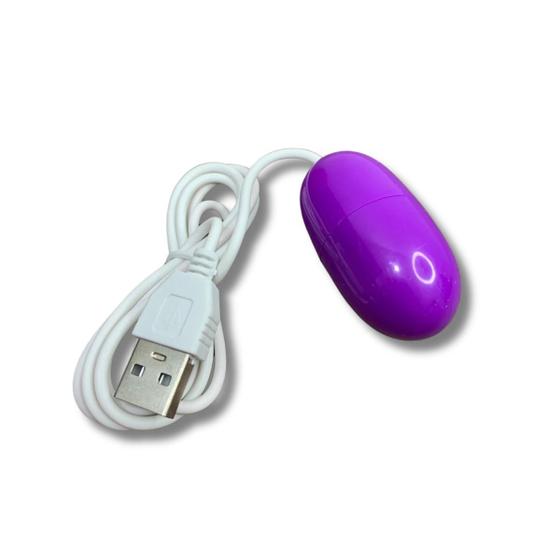 Imagem de Estimulador Massageador Vibração Com Fio USB Cápsula Mulher