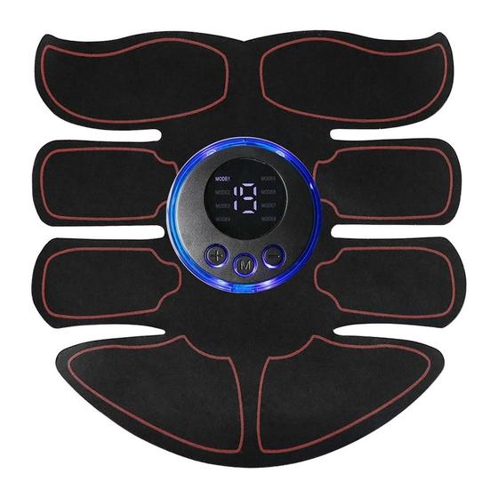 Imagem de Estimulador Muscular EMS - Toner Abdominal para Fitness, Emagrecimento e Perda de Peso