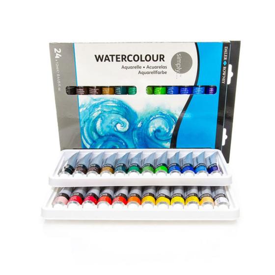 Imagem de Estojo Aquarela 24 Cores Daler Rowney