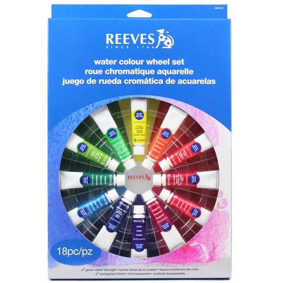 Imagem de Estojo Aquarela Reeves 18 Cores 10ml 