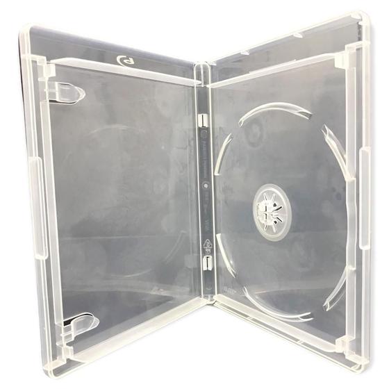 Imagem de Estojo Box Blu-Ray Transparente Solution 2Go Pcte C/25 Uni