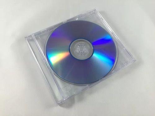 Imagem de Estojo Box Cd Acrílico Cristal Kit Com 25 Pçs