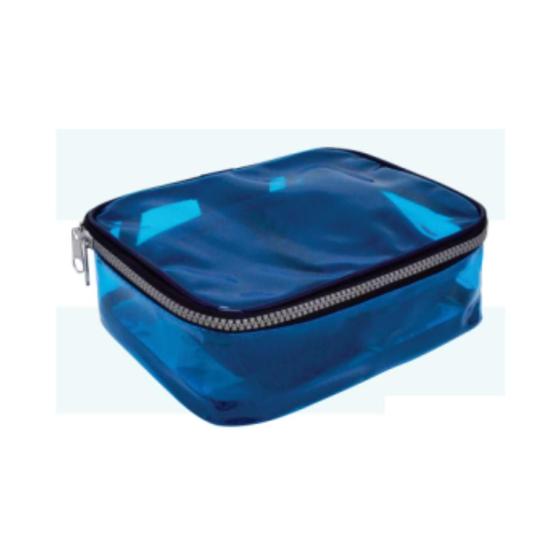 Imagem de Estojo box cristal p100 color azul - AC Bag